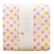 日本製 がーぜはんかち 『色玉』 ハンカチ プチギフト