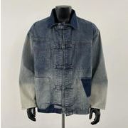 2025 トップス アウター ジャケット デニム 中国風