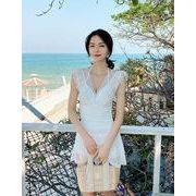 2025新品 温泉 スリム エレガント女性 水着　温泉可　ビキニ