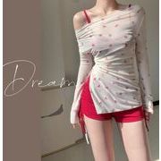 新品 温泉 スリム エレガント女性 水着　温泉可　シャワー　ビキニ　ラッシュカード