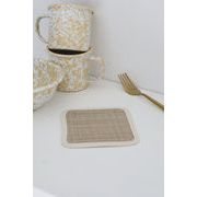 クロシェット・コースター　キッチン/雑貨/敷物/シンプル/オシャレ