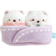 【取寄せ商品】すみっコぐらし ふたごぬいぐるみ（しろくま/あかちゃん&しろくまのきょうだい/あかちゃん）