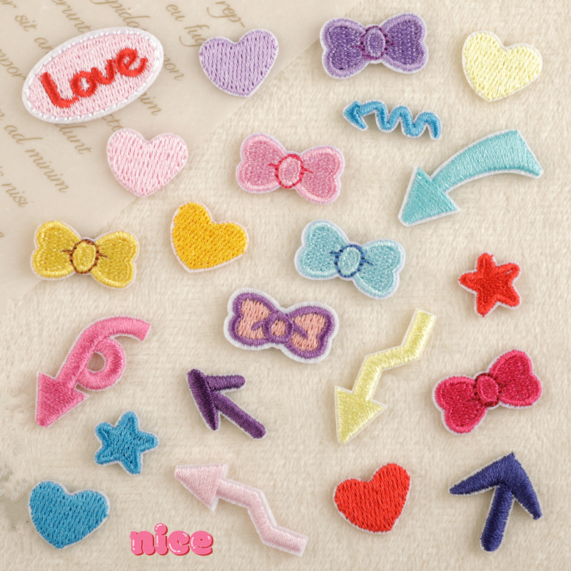 激安販売★刺繍ワッペン　手芸DIY　アクセサリー　シールワッペン　アイロンワッペン