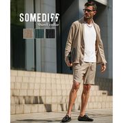 【2025年春の新作】リゾート 楊柳 ショールカーデ＋ショーツ 2点セットアップ／SOMEDIFF
