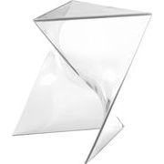 サイドテーブル/　オブジェ　台　テーブル　シンプル　ディスプレイ　ベッド横　省スペース