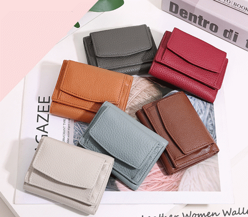 ミニ財布 レディース 三つ折り 財布 本革 コンパクト かわいい 小銭入れ カード入れ スキミング防止