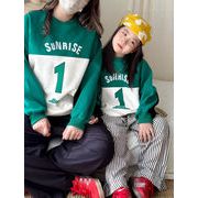 【2025新作】子供服 韓国風子供服 ベビー服 可愛い  親子服  パーカー 90-150cm 2色