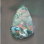 ローマングラス　ペンダントトップ　（通し穴あり）