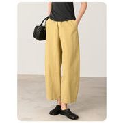 TSHEK春新作 マルチコーデ ストレートパンツ ハイウエスト ワークパンツ ワイド アンクル