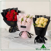 母の日ギフト パラ 9本入り 記念日 ソープフラワー 枯れないお花 シャボンフラワー 誕生日