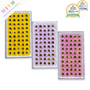 全3色 DIY 向日葵 ヒマワリ シャボンフラワー 50点セット ソープフラワー 枯れないお花 バレンタイン