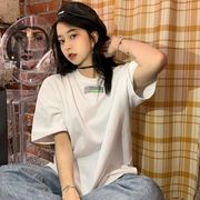 韓国風　女夏新しい　半袖Tシャツ， 気質ファッションTシャツ★ Tシャツ★F