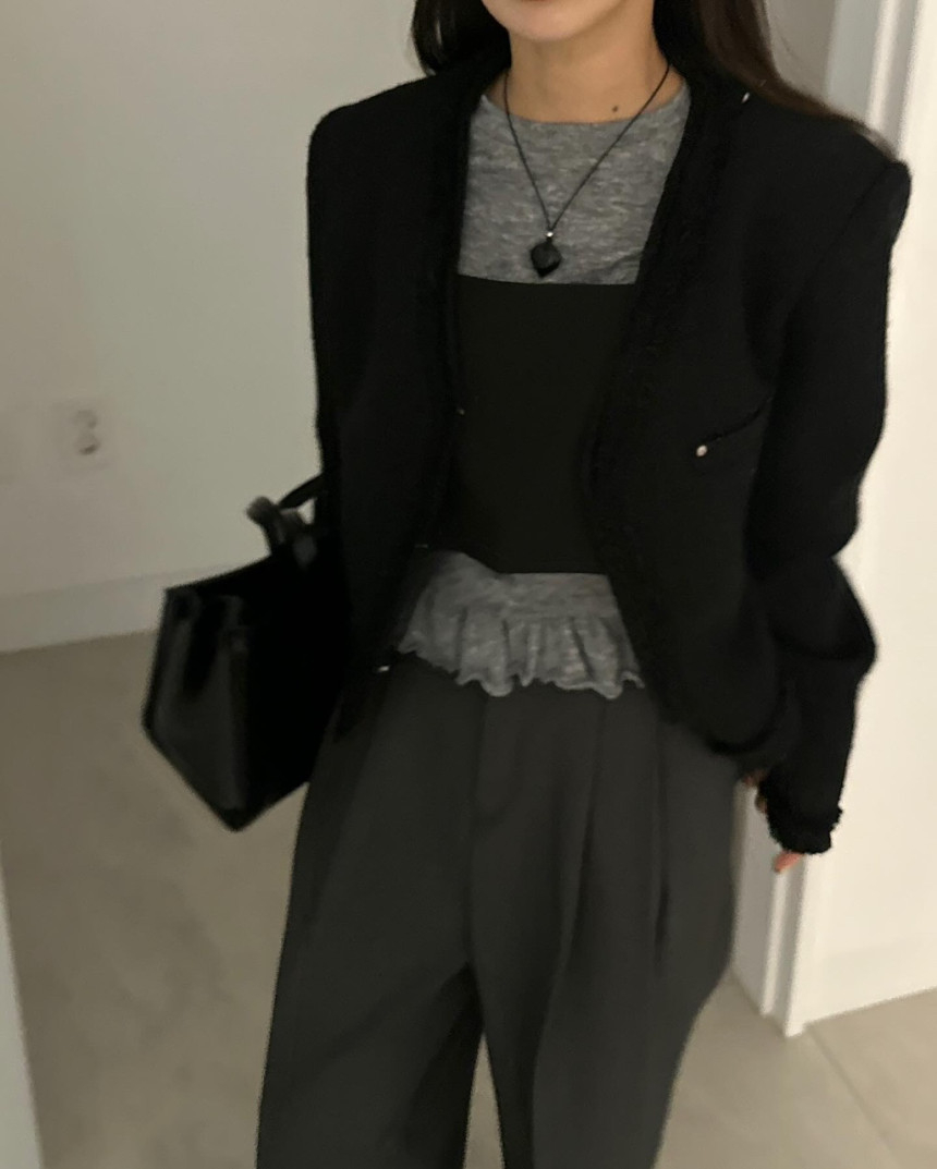今季マストバイ INS 新作　おしゃれ  chic 韓国ファッション キャミソール+スカート　