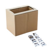 スマイルキッズ 抗菌消臭 組立式緊急トイレ 10回分 ABO-310