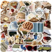 新入荷★粘着シール★シール★ diyシール★文具シール　ステッカーラベル　５０枚入り