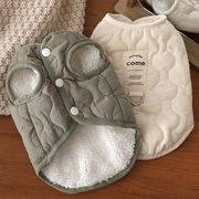 可愛い 小型犬服 ペット服 コート秋冬服 犬服 猫服  ドッグウェア 暖かい 防寒 ペットベスト猫雑貨