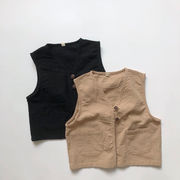 【2022新作】子供服　春秋ベスト男の子女の子カジュアル