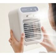 2025年新品　超人気卓上スプレーファン 冷風機 冷風扇 充電式  3段風量 熱中症対策