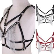 16色/チェーンタッセルチェストストラップBI00048