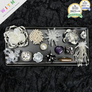 DIY サンダル飾り 靴飾り 靴留め ハンドメイド デコパーツ 手芸 ビーズ 花 自由に組み合わせ