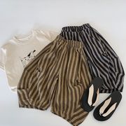 2025春夏子供服 シンプル ショートパンツ 韓国風 キッズ服 ボトムス カーゴパンツ 2色展開[90~140cm]