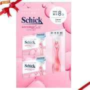 Schick(シック) ハイドロシルク クラブパック 本体刃付 + 替刃8個