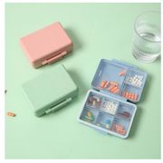 ピルケース 携帯用 薬入れ ピルケース 防湿タイプ ポータブルピルケース 保存 保管 持ち運び 旅行