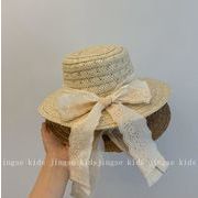2025年新品★子供用★帽子　麦わら帽子★ 2色