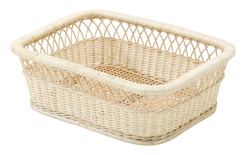 籐脱衣かご　脱衣所/バス用品/お風呂/銭湯/温泉