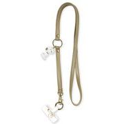 ピーナッツ マルチリングプラス ネックストラップ ベージュ SNGG-132BE