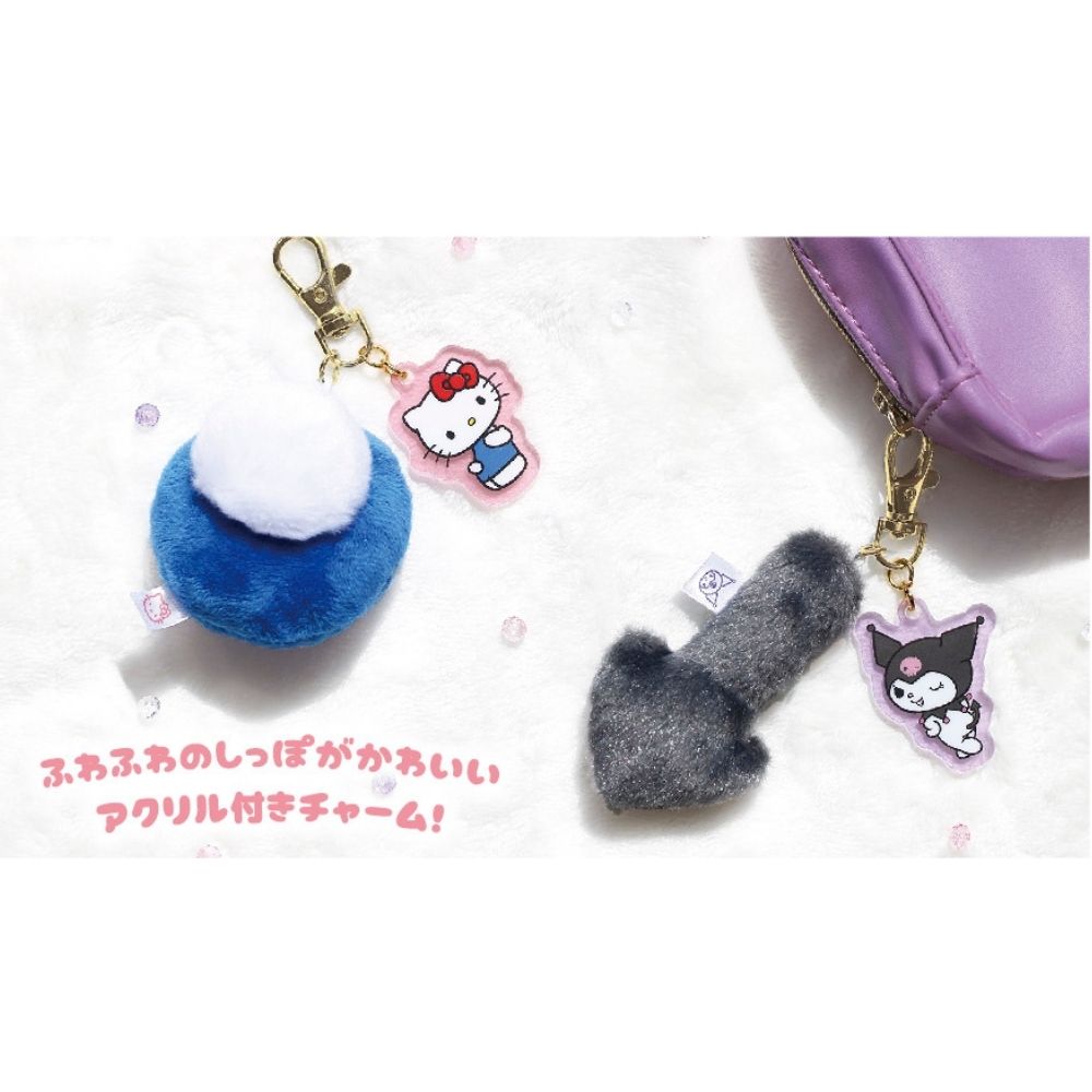 9月入荷】サンリオキャラクターズ アクリル付きしっぽチャーム