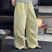 u28126トップス レディース ズボン パンツ 3色 スラックス 日系 カジュアル 無地 2025夏新作