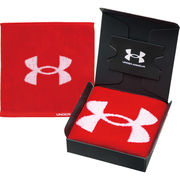 アンダーアーマー シンボル タオルハンカチ レッド UA-010RE
