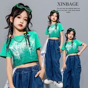 キッズ 子供服 トップス ボトムス ダンス衣装 パーティ イベント ヒップホップ
