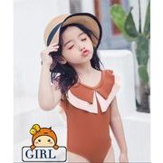 韓国風子供水着 キッズ 女の子 ベビー 子供用 オールインワン　連体水着 uvカット キッズ水着