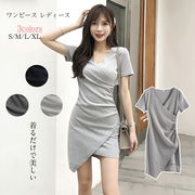 【夏新作】♡体型カバーゆったりTシャツワンピ！