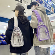 男女兼用バッグ・PVCバッグ・肩掛け ・ショルダーバッグ・大容量バッグ・ 4色