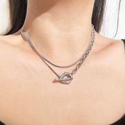 ステンレス ネックレス アクセサリー ステンレスチェーン  レディスー ネックレス★2025.6.22