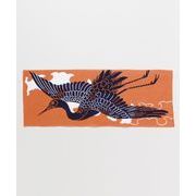 【ご紹介します！安心の日本製！ブランド『カヤ』の縁起物雑貨！注染手ぬぐい 重ね鶴 手ぬぐい】コン