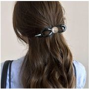 2色 ポニーテールヘアピン フラットヘアピン フロッグバックルヘアピン 気質ヘアアクセサリー