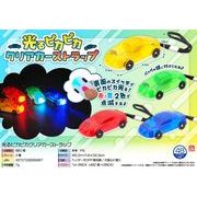 光るピカピカクリアカーストラップ