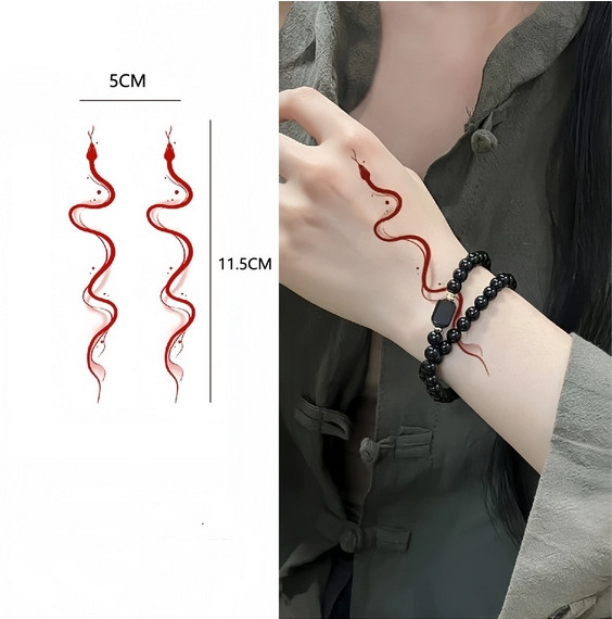 タトゥーシール tatoo プリント 転写 メイク コスメ 刺青シール