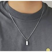チタンスチールネックレス メンズ鎖骨ネックレス メンズアクセサリー チタンスチールアクセサリー