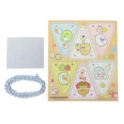 【インテリア雑貨】すみっコぐらし 木のガーランドセット たべものおうこく