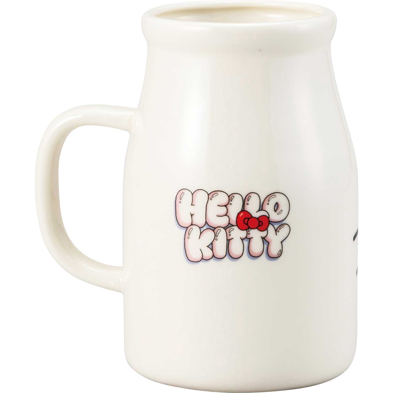 ハローキティ マグカップ ミルク ボトル エッジー キティ サンリオ