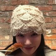 ニットキャップ　帽子　レディース　韓国ファッション　春夏