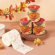 ハッピーハロウィン／トイレットロール　イベント/装飾/飾り/ディスプレイ/ノベルティ