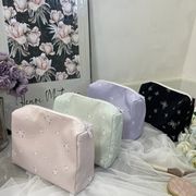 化粧ポーチ 多機能　収納ポーチ　小物収納　韓国ファッション 　デザイン　蝶結び