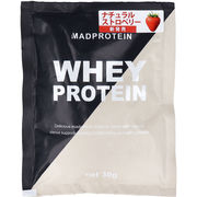 ※MADPROTEIN ホエイプロテイン ナチュラルストロベリー 30g