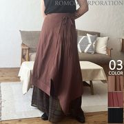 【2025新作商品♪】アシンメトリーレイヤードスカート